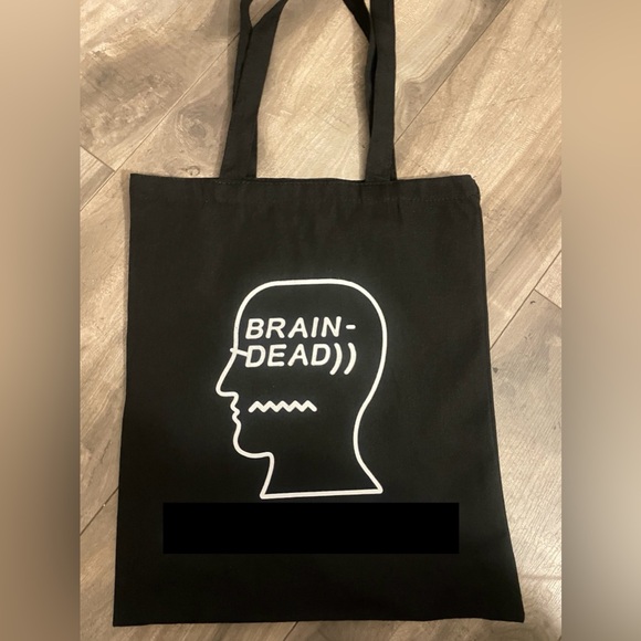 NEW 2024 BRAIN DEAD X OAKLEY Eye Jacket Prizm Violet Lens W/Brain Dead TOTE BAG! - Picture 2 of 11